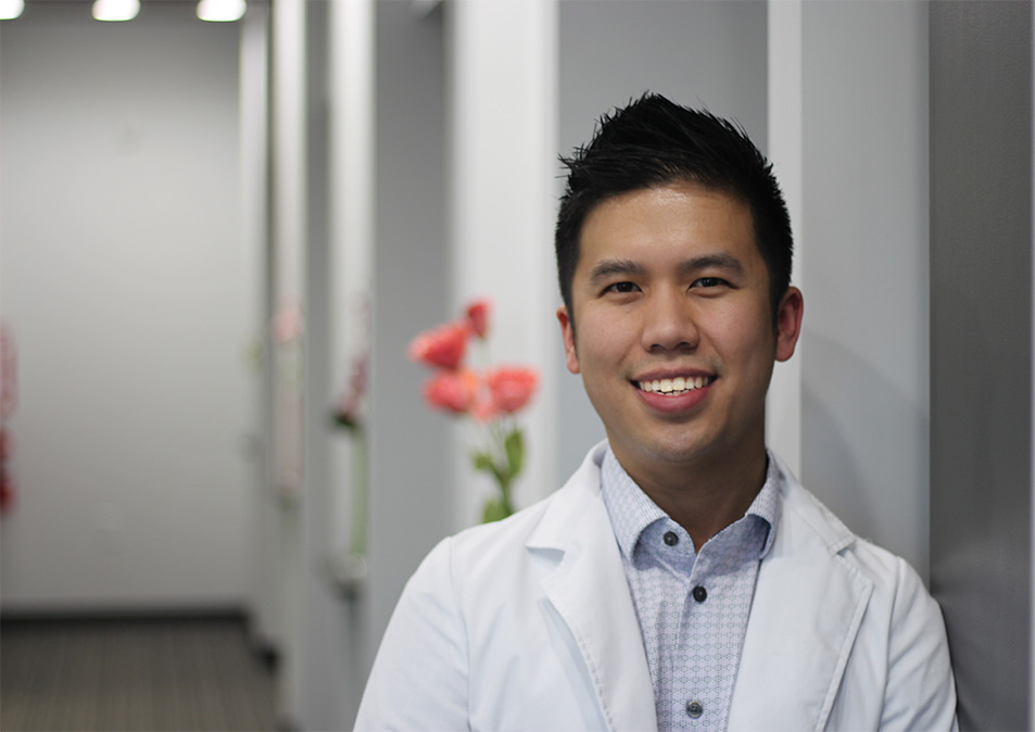 A warm welcome from Dr. Johnathan Phan at Space City Smiles